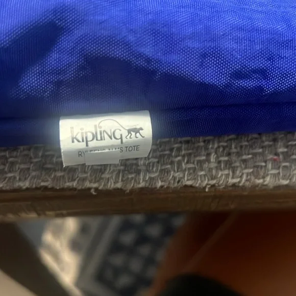 New Kipling Reversible Message Tote! - Picture 7 of 7